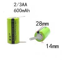 ราคา 2 ชิ้น/ล็อตสําหรับ Feike PORE Borui PS197 เครื่องโกนหนวดไฟฟ้า 2/3AA600 1.2V 600mAh แบตเตอรี่ชาร์จ (47805953341)