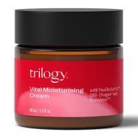 ราคา Trilogy Vital Moisturising Cream สูตรปรับปรุงด้วย Rosapene, VanilleActiv2 & IBR-Dragon, 2.0 fl oz (28494179879)