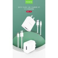 ราคา ชุดชาร์จ Maimi Quick USB Charger Kit PD Fast Model-T31 22.5W Quich Charge 3.0 Type-C (7879220550)