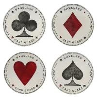 ราคา ชุดเกมโป๊กเกอร์ Texas Hold 'em โลหะผสมสังกะสี ปกป้องเกมปาร์ตี้ เหรียญนำโชค ชุดเกมโป๊กเกอร์ 4 ชุด อุปกรณ์ความบันเทิง (40302041362)