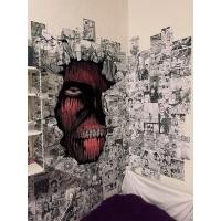 ราคา manga wallpaper attack on titan // Titan wall ภาพมังงะ ภาพตกแต่งห้อง (18977525354)