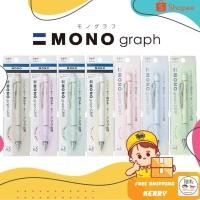 ราคา ดินสอกด Mono Graph Tombow รุ่น Grip ขนาด 0.5 และ 0.3 MM (25754174168)