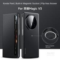 ราคา ธุรกิจแม่เหล็ก Simple Retro Vintage สําหรับ Honor Magic V3 Vs3 สมาร์ทหน้าต่าง Anti-DROP คลาสสิก Magic V3 เคสโทรศัพท์ (29811982442)