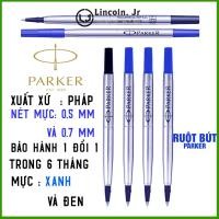 ราคา ไส้ปากกา Parker หัวปากกา 0.5 มม. และ 0.7 มม. ผลิตในฝรั่งเศส หมึกสีน้ําเงิน (40863513883)
