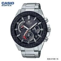 ราคา นาฬิกาข้อมือ Casio Edifice Chronograph โครโนกราฟพลังงานแสงอาทิตย์ รุ่น EQS-910D-1A (1859908001)