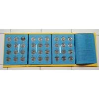 ราคา อัลบั้มเหรียญ John F. Kennedy Half Dollar ปี 1986-2003 PD ทั้งหมด 36 เหรียญ (24355931566)
