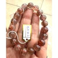 ราคา สร้อยข้อมือหินไหมนาค ขนาด 9.9 - 10.2 มิล (43304651372)