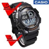 ราคา Veladeedee นาฬิกา Casio Standard AE-1000W นาฬิกาข้อมือผู้ชาย สายเรซิ่น รุ่น AE-1000W-1A (ดำ) (5617415741)