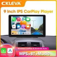 ราคา Ekleva Carplay & Android 9 "4K Auto ADAS รถ DVR WiFi บลูทูธ AUX FM Dash Cam 24h Park Monitor GPS นําทาง Video Recorder (27163762981)