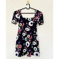 ราคา Sretsis Black Blossom Dress (ของแท้ 100%) (40854858968)