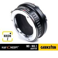 ราคา เมาท์แปลง K&F MD - Nikon Z ( Minolta MD - Z6 / Z7 / Z50 / Z5 / Z9 / Z6 II / Z7 II Lens Adapter / MD-Z / MD-NIKZ / KF ) (12185876702)