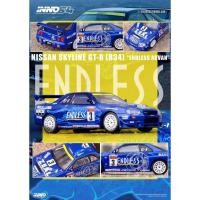 ราคา INNO 1:64 Nissan GTR R34 #3 โมเดลรถอัลลอย ENDLESS ADVAN (28284636977)