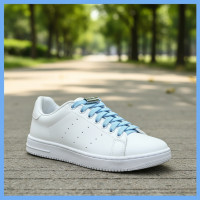 ราคา เชือกรองเท้าแบบแบนที่ไม่ต้องผูก กว้าง 8 มม. พร้อมตัวล็อคกด สําหรับรองเท้าผ้าใบ (56450826131)
