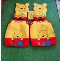 ราคา ชุดหุ้มเบาะรถยนต์ 8ชิ้น ลายหมีพูห์ (2283773929)