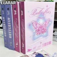 ราคา เอลรา‌R Kpop Idol Photocard Holder, หน้าด้านใน A5 Binder อัลบั้มภาพ, การ์ตูนหลวมผีเสื้อรวบรวมอัลบั้ม Photo Card Supplies (41027764332)