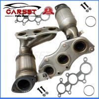 ราคา Pair Front&Rear Manifold Catalytic Converter For 2008 - 2013 Toyota Highlander 3.5L (45106213256)