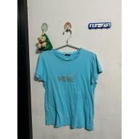 ราคา เสื้อยืด Puma สีฟ้า มือสองของแท้ (53852672193)