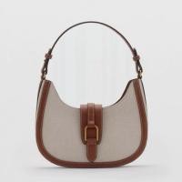 ราคา กระเป๋า MANGO แท้‼️ทรง Saddle Bag (43156584488)