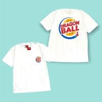 ราคา Ossu เสื้อยืด Anime Dragon Ball ล้อเลียน Burger Kings สีขาว (40155796189)