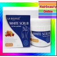 ราคา LaBourse White Scrub For Face and Body 250 g White Scrub ลาบูสส์ ไวท์ สครับ ครีมขัดผิว ผิวหน้า ผิวกาย ผิวขาวเนียนนุ่ม (7149419558)