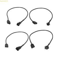 ราคา ที่ดีที่สุด 2 ชิ้น ARGB Extension Cable สําหรับ DEEPCOOL Lian Li ARGB Connectors สายเคเบิลอะแดปเตอร์ (43527188114)