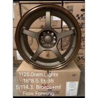 ราคา ล้อแม็กซ์ GRAM LIGHTSขอบ18 5​รู​114.3​กว้าง8.5นิ้วET35​ FLOW​ FORMING​ มี2สี​ให้เลือก​ล้อคุณภาพแข็งแรงทนทานสวย(ราคา4ล้อ) (53854881356)