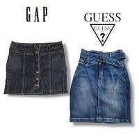 ราคา กระโปรงยีนส์งานแท้ GUESS & GAP งานวินเทจหายากสวยมากๆสาวSM (25607262241)