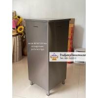 ราคา ตู้บริจาคแสตนเลส ขนาดใหญ่ มีช่องทั้ง 4 ด้าน (25391000572)