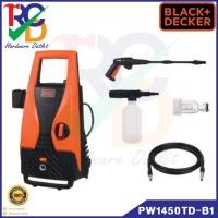 ราคา Black & Decker เครื่องฉีดน้ำแรงดันสูง 100 บาร์ 1,400 วัตต์ รุ่น PW1450TD-B1 (17258103028)