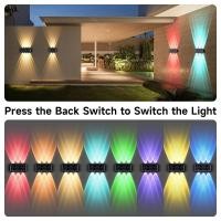 ราคา สว่างดี โซล่าเซลล์ ไฟติดผนัง LED RGB 4W 6W 8Wไฟโซล่าเซลล์ พลังงานแสงอาทิตย์ Solar cell light สำหรับกลางแจ้ง ไฟโซล่าเซล (42454529901)