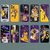 ราคา พิมพ์แฟชั่นสําหรับ iPhone SE 12 13 Mini Pro Max LeBron James เคสโทรศัพท์ TPU สีดํานุ่ม (41515907655)