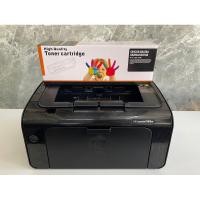ราคา ปริ้นเตอร์เลเซอร์HP LaserJet P1102w มือสอง พร้อมใช้งาน Wi-fi ปริ้นขาวดำ หมึกใหม่ (18092375615)