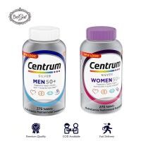ราคา Centrum Silver Women Men 50+ Multivitamins Multimineral 275 Tablets วิตามินรวมสำหรับผู้หญิง วิตามินรวมสำหรับผู้ชาย (21640613625)