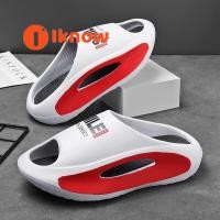 ราคา รู้ รองเท้าแตะชาย 2023 วันหยุดฤดูร้อนรองเท้าแตะชายหาดลําลองแฟชั่นรองเท้าแตะด้านล่างแบนกันลื่นรองเท้าแตะกีฬารองเท้าแตะบ้าน (47404065582)