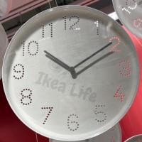 ราคา พร้อมส่ง IKEA นาฬิกา TROMMA นาฬิกาแขวนผนัง นาฬิกาติดผนัง เสียงเงียบ ไม่มีเสียงเข็ม สีขาว ขนาด 25 ซม. (17706159762)