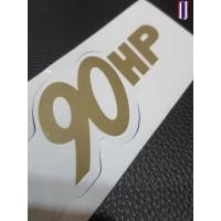 ราคา สติ๊กเกอร์ฝ้ายรถ ISUZU TFR 2500 DI 90HP Power Steering สีขาว-ทอง สำหรั อีซูซุ TFR (41672268637)