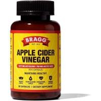 ราคา Bragg Apple Cider Vinegar Capsules พร้อมวิตามินดีและสังกะสี - 90 แคปซูล - รองรับระบบภูมิคุ้มกัน (41477988383)