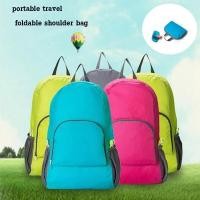 ราคา กระเป๋าเป้อเนกประสงค์ กันน้ำและพับเก็บได้สีสันสดใส (28482118159)