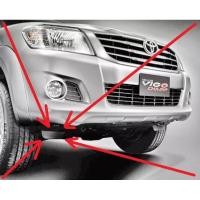 ราคา บังโคลนล้อหน้า กันโคลนด้านหน้า วีโก้ แชมป์ 1คุ่ Vigo champ ใส่ได้ทั้งซ้าย+ขวา พร้อมน๊อตยึด4ตัว ยางบังโคลน บังฝุ่นล้อหน้า (22318546457)