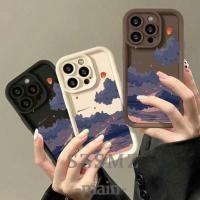 ราคา JG| เคส สำหรับ Vivo Y73 V19 V20 V21E V23 V23E V25 V25E V27 V27E V29 Lite V29E V30 Scenery Mountain Cloud Wishing lamp Soft Angel Eyes Phone Case (29250231188)