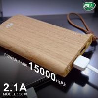 ราคา Power Bank 15000mAh BLL 5838 (ลายไม้) ของแท้ 100% (1151360240)