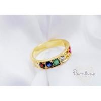 ราคา แหวนพลอยนพเก้า พลอยแท้ตามตำรา ทองแท้ (6890528081)