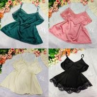 ราคา เสื้อนอนสาวอวบ XL เสื้อนอนสายเดี่ยวสาวอวบ เสื้อนอนเซ็กซี่ สายเดี่ยวสาวอวบ (15552401252)