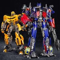ราคา Transformers ของเล่น Optimus Prime รถหุ่นยนต์ Bumblebee รุ่นโลหะผสมรูปเด็กของขวัญ (24233504092)