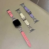 ราคา สายหนัง Zircon KT สีเหมาะสําหรับสาย Apple iwatch10/987654321SE Strap (55055861281)
