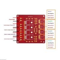 ราคา SV 4 Channel Way Route MOSFET ปุ่มสี่ช่อง IRF540 MOSFET Switching Module (54151890934)