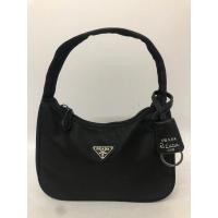 ราคา กระเป๋ามือสอง PRADA MILANO สีดำ อะไหล่เงิน ขนาด 8 นิ้ว พร้อมส่ง (21384685158)
