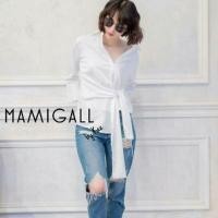 ราคา เสื้อเชิ๊ตผูกเอว (377337400)
