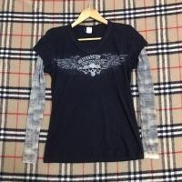 ราคา เสื้อมือสองจากต่างประเทศ แบรนด์ Harley Davidson รอบอก 38 ยาว 24 made in USA (18639065969)