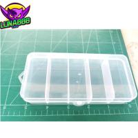 ราคา กล่องเหยื่อปลอม กล่องพลาสติก กล่องใส่เหยื่อปลอม กล่องเล็ก มี5ช่อง ขนาด 12.9*6*2.5cm. (29108262944)